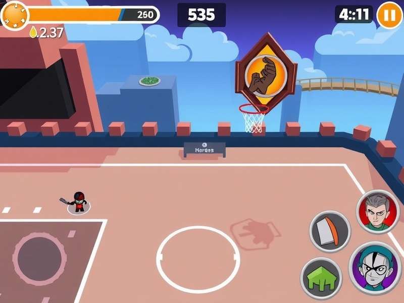 Hoop Heroes Rise gameplay screenshot